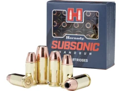 Hornady Subsonic 9mm Luger Ammo